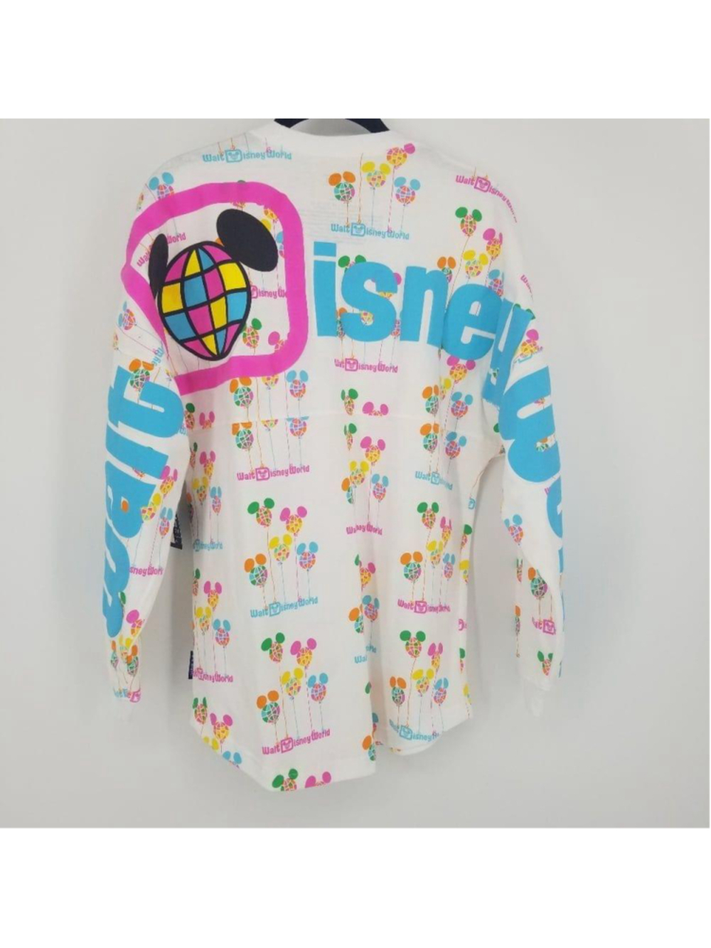 Disney Spirit Jersey WDW 50th Anniversary Vault Collection Balloons XS NWT